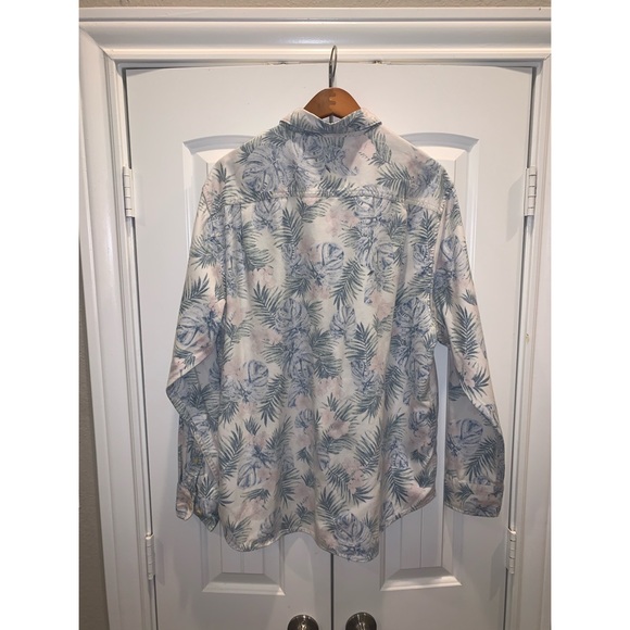 Tommy Bahama Hawaiian Button-Up Flannel - Picture 3 of 5